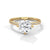 “Celeste Ring—round brilliant diamond beauty, four-prong tulip elegance, and refined pavé sparkle crafted to symbolize timeless love, radiant grace, and everlasting sophistication.”