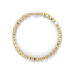 This luxurious tennis bracelet features 40 emerald-shaped diamonds, totaling 14.55 carats. With a 7-inch length, it offers an elegant, timeless design that adds exceptional brilliance to any occasion.