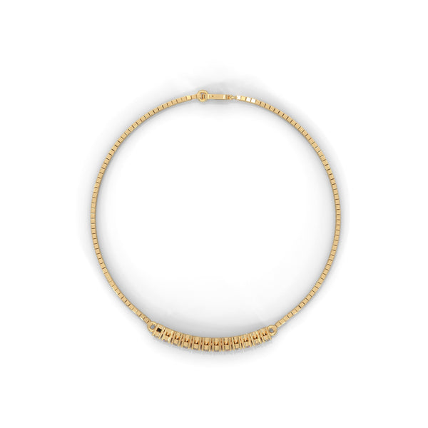 A dazzling 7-inch fashion bracelet featuring 68 diamonds in a mix of shapes, totaling 4.52 carats—an elegant expression of modern luxury.