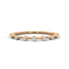 Lab Grown Diamond Minimal Gold Band