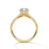 Radiant Cut Lab Grown Diamond Gold Ring