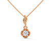 Delicate yet dazzling, the Petite Bloom Solitaire Pendant brings timeless charm with a floral-inspired twist on a classic solitaire.