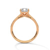 Radiant Cut Lab Grown Diamond Gold Ring