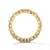 Lab Grown Diamond Bezel-Set Gold Eternity Ring
