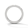 Regal Brilliance parallel rows of pave-set lab grown diamonds band
