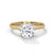 A timeless round brilliant lab-grown diamond solitaire — radiant simplicity for everlasting elegance.