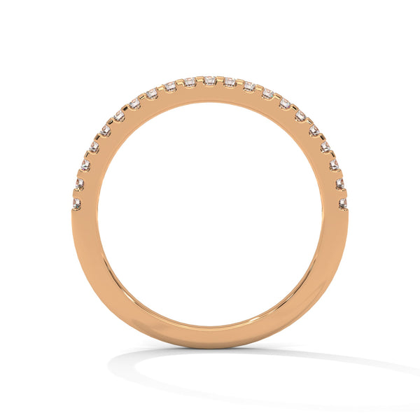 Classic Spark Lab Grown Diamond Gold Eternity Band
