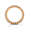Lab Grown Diamond Bezel-Set Gold Eternity Ring