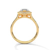 “A stunning marquise diamond ring with bezel halo and pavé sparkle—crafted for timeless elegance, modern luxury, and unforgettable love.”