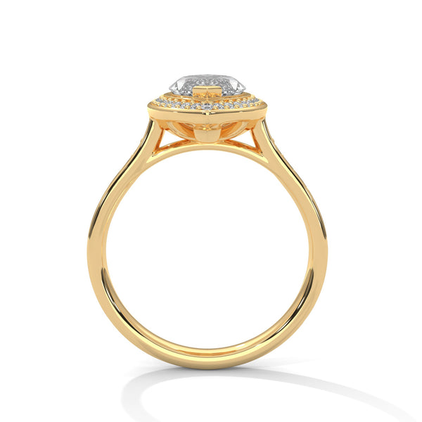 “A stunning marquise diamond ring with bezel halo and pavé sparkle—crafted for timeless elegance, modern luxury, and unforgettable love.”