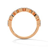Radiant Harmony: Marquise & Round Lab Grown Diamond Gold Ring