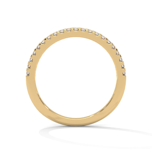 Classic Spark Lab Grown Diamond Gold Eternity Band