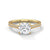 Cushion Cut Lab Grown Diamond Gold Ring