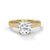 Classic Six-Prong Solitaire Lab Grown Diamond Gold Ring