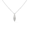 Modern Majesty: Lab Grown Diamond Geometric Gold Pendant Chain