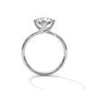 Classic Brilliance Round Cut Lab Grown Diamond Solitaire Gold Ring