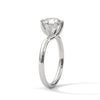 Classic Brilliance Round Cut Lab Grown Diamond Solitaire Gold Ring