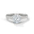 Cushion Cut Lab Grown Diamond Solitaire Gold Ring