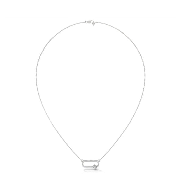 Bound by Brilliance Lab Grown Diamond Gold Pendant Chain