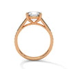 Classic Solitaire Lab Grown Diamond Gold Ring