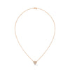 Eternal Love Lab Grown Diamond Heart Gold Pendant Chain