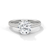 Classic Six-Prong Solitaire Lab Grown Diamond Gold Ring