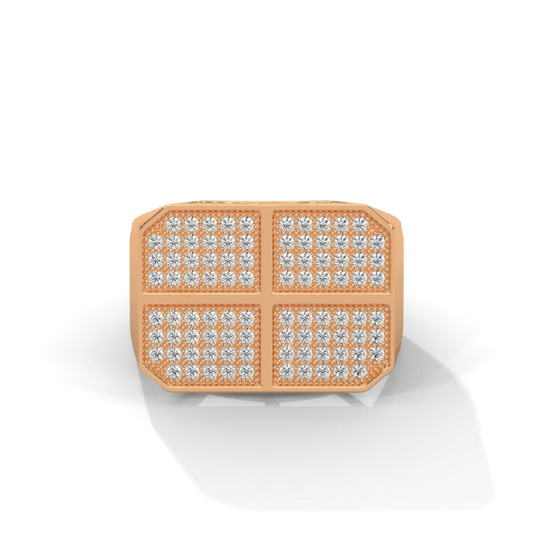 “Bold gold diamond ring crafted for modern style, offering luxury brilliance, premium craftsmanship, and a powerful statement of elegance.”