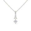 An elegant tribute to timeless style, the Golden Grace Solitaire Pendant highlights a brilliant diamond beneath a flowing gold ribbon-inspired bail.