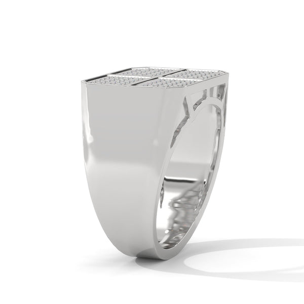 “Bold gold diamond ring crafted for modern style, offering luxury brilliance, premium craftsmanship, and a powerful statement of elegance.”