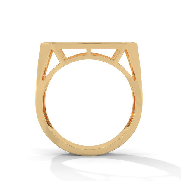 “Bold gold diamond ring crafted for modern style, offering luxury brilliance, premium craftsmanship, and a powerful statement of elegance.”