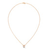 Heart of Brilliance Lab Grown Diamond Gold Pendant Chain
