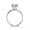 Classic Six-Prong Solitaire Lab Grown Diamond Gold Ring
