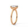 Emerald Cut Lab Grown Diamond Gold Ring