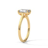 Emerald Cut Lab Grown Diamond Gold Ring
