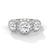 “Celebrate everlasting love with a three-stonehalo diamond ring that shines with brilliant sparkle, luxury craftsmanship, and timeless elegance.”