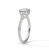 Cushion Cut Lab Grown Diamond Gold Ring