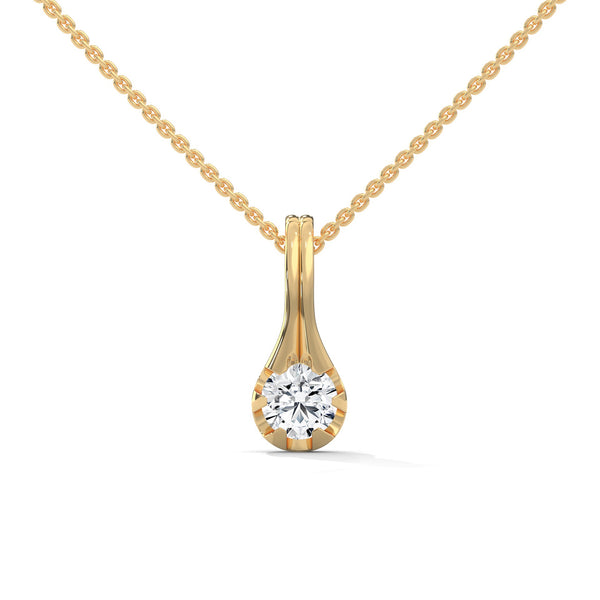Where elegance meets nature—this bloom-inspired pendant sparkles with timeless charm.