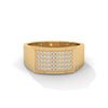 “A bold gold diamond ring delivering timeless luxury, exceptional brilliance, and modern style for those who appreciate refined, confident elegance.”