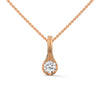 Where elegance meets nature—this bloom-inspired pendant sparkles with timeless charm.
