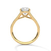 Cushion Cut Lab Grown Diamond Gold Ring