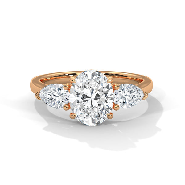 “Radiant Eternity Ring—oval brilliance, pear-diamond elegance, and platinum luxury crafted to symbolize everlasting love, timeless beauty, and unforgettable milestone moments.”