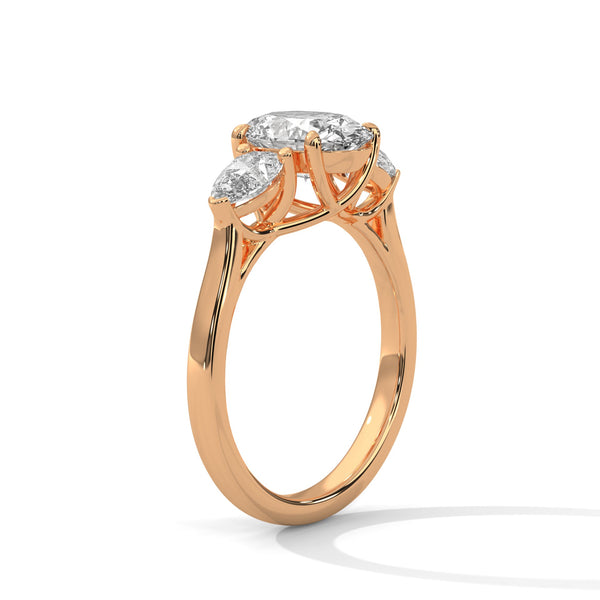 “Radiant Eternity Ring—oval brilliance, pear-diamond elegance, and platinum luxury crafted to symbolize everlasting love, timeless beauty, and unforgettable milestone moments.”