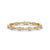 This exquisite tennis bracelet features 62 emerald-shaped diamonds, totaling 7.01 carats. With a 6.50-inch length, it is a stunning accessory that offers a perfect balance of brilliance and sophistication.