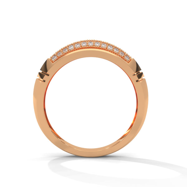 “Experience bold luxury with this gold men’s diamond ring, featuring dazzling pavé brilliance crafted for timeless style, confidence, and premium elegance.”