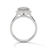 “Amora Ring—heart-shaped diamond brilliance, radiant pavé halo, and romantic white-gold elegance crafted to symbolize pure love, timeless beauty, and unforgettable moments.”