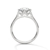 Four-Prong Classic Lab Grown Diamond Gold Ring