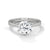 Classic Six-Prong Lab Grown Diamond Gold Ring