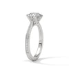 Classic Six-Prong Lab Grown Diamond Gold Ring