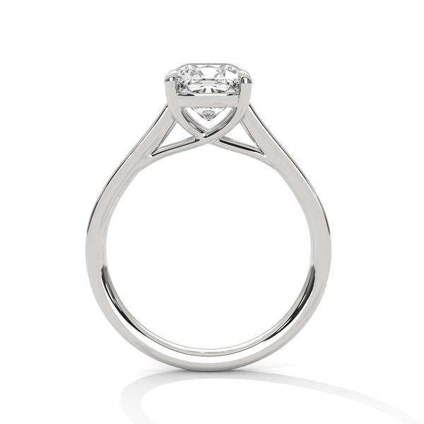 Cushion Cut Lab Grown Diamond Gold Ring