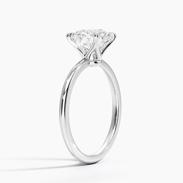 “Elevate your love with this timeless solitaire engagement ring, featuring a brilliant round diamond and sleek band for ultimate elegance.”